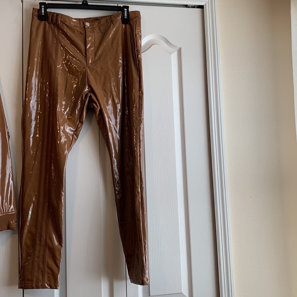 Ivy Park Latex Adidas Pants Size XL NWT